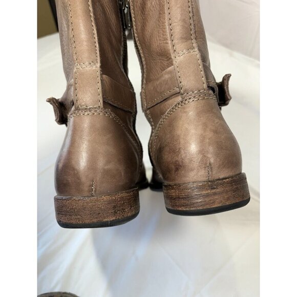 Frye Phillip Light Brown Leather Riding Boot Womens Size 6.5 B - Picture 10 of 12